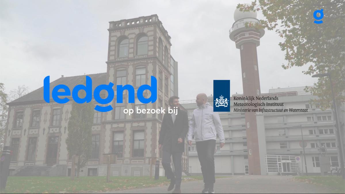 Ledgnd bij het KNMI