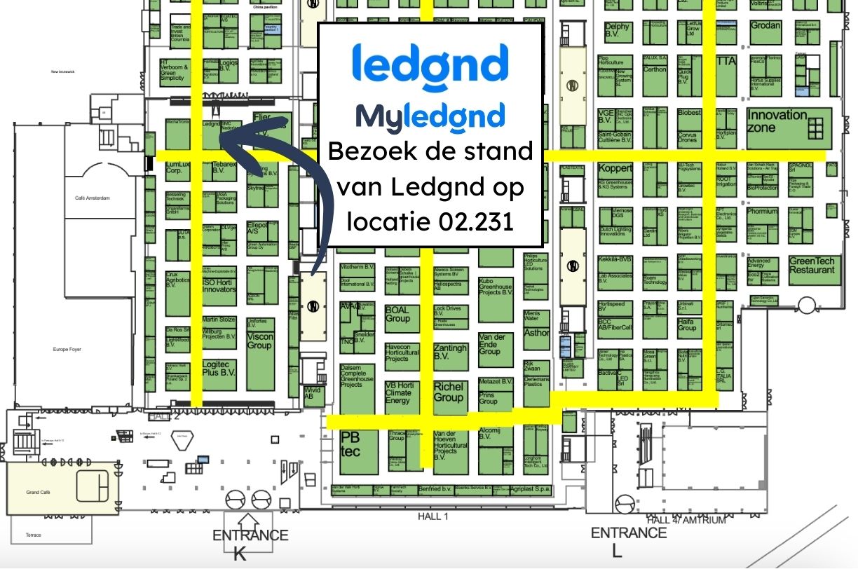 GreenTech Plattegrond