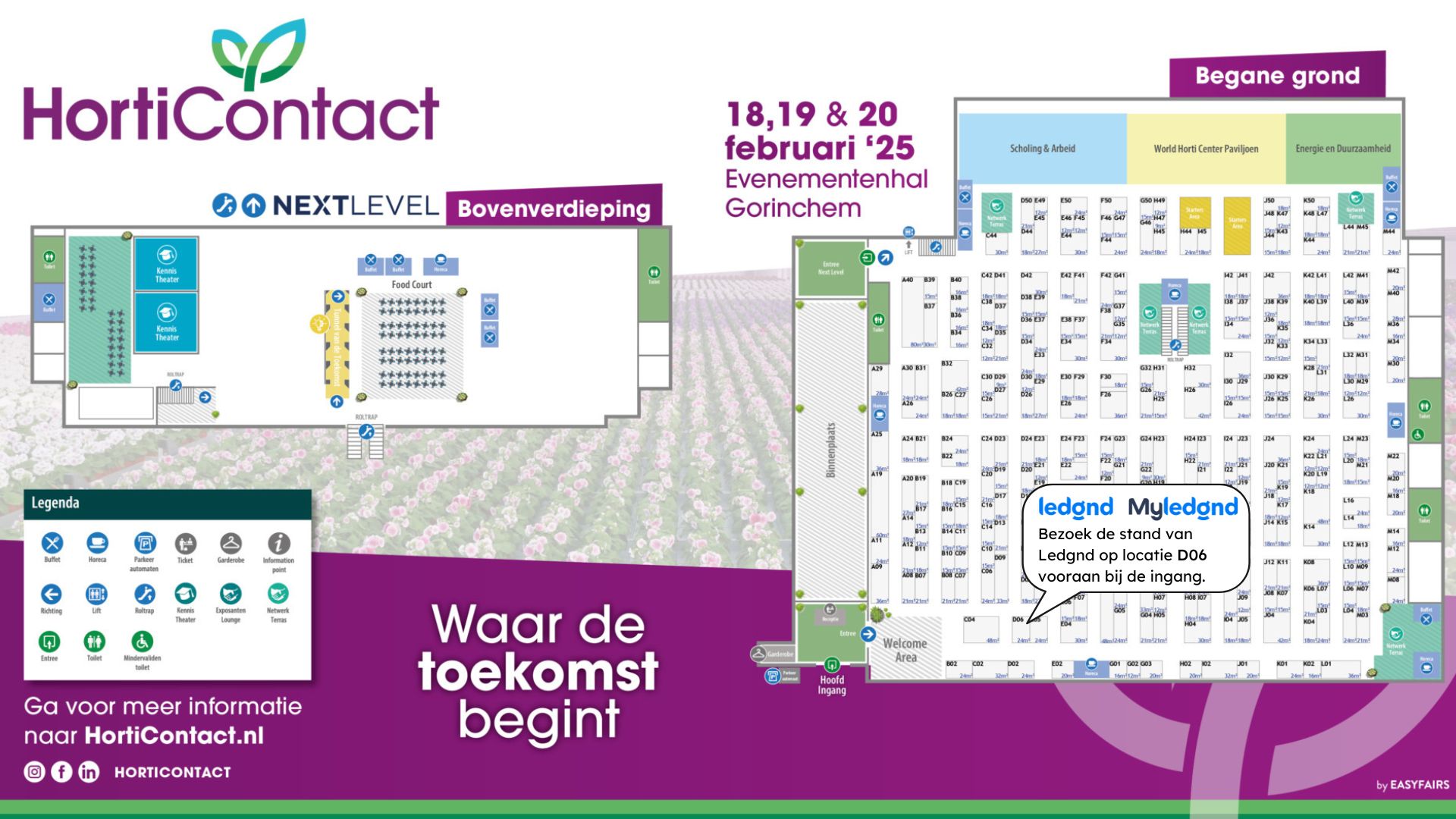 Plattegrond HortiContact 2025